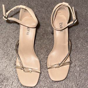 Bar III Blakke Dress Sandals ClearNude 6M